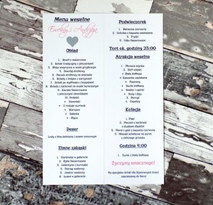 Menu weselne z Sercem AW-MS