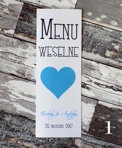 Menu weselne z Sercem AW-MS