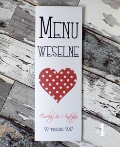 Menu weselne z Sercem AW-MS