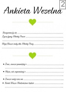 Księga Gości z ankietą Serce AW-KS4