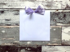 Zaproszenie wianek Lawenda AW-L3