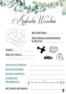 Księga Gości z ankietą eukaliptus AW-KSA9