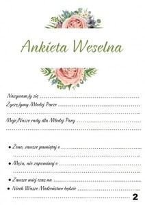 Księga Gości róża eukaliptus AW-KGA6