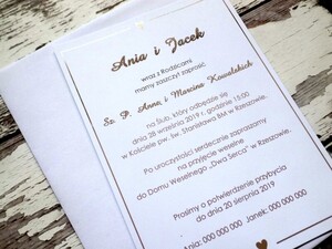 Srebrne zaproszenia ślubne serce   AW-ZS02