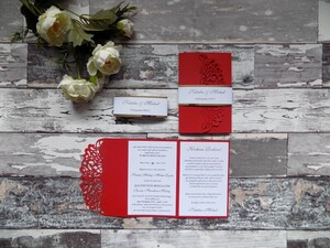 Zaproszenia ażurowe