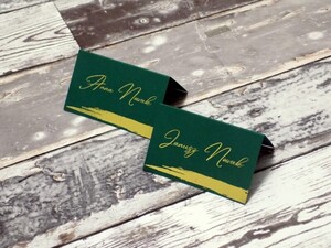 Złocone winietki ślubne Butelkowy Mazaj