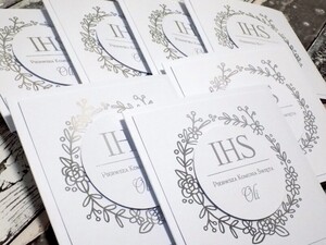 Zaproszenia na Pierwszą Komunię Świętą Srebrny Wianek