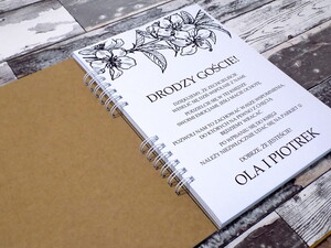 Księga Gości rustykalna AW-KGR