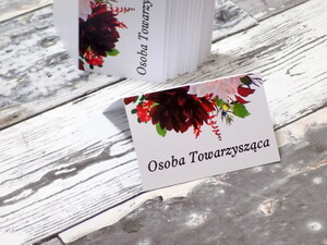 Winietki ślubne Dalia Marsala