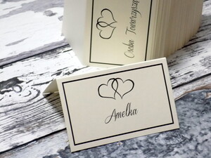 Winietki ślubne Klasyczne Eleganckie