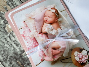 Zaproszenia na Chrzest Św. DZIEWCZYNKA ze zdjęciem